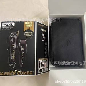 Cortadora de pelo inalámbrica Wahl Magic Clip, longitudes ajustables, funciona con batería, para uso humano y de mascotas - Product Image 3