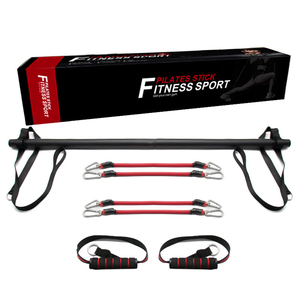 Conjunto de barras de pilates para entrenamiento en casa, bandas de resistencia, equipo de ejercicio, gimnasio, 2022 - Product Image 3