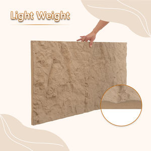 Panneaux muraux en pierre PU légers KASARO, multifonctionnels, décoration extérieure et intérieure 3D, panneaux muraux en pierre artificielle - Product Image 6