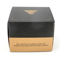 Boîte d'expédition en carton ondulé kraft personnalisée, écologique, pour vêtements, cadeaux, e-commerce, emballage d'abonnement