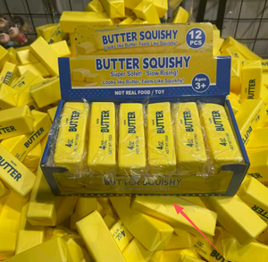 Barra de Mantequilla Realista de EVA de 12/23cm, de Subida Lenta, Suave y Esponjosa, con Forma de Mantequilla - Product Image 3