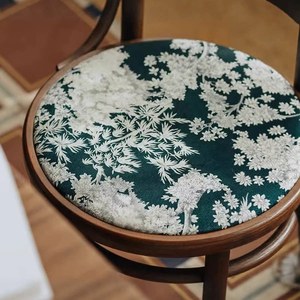 Ensemble table et chaises de salle à manger en bois de hêtre style campagnard américain, design moderne, mobilier de restaurant, luxe léger, imprimé, sans assemblage - Product Image 3