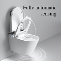 WC intelligent en céramique de Chaozhou, siège de toilette intelligent, toilette murale flottante intelligente