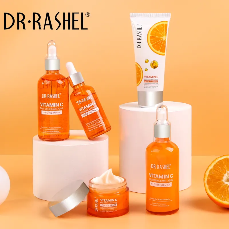 DR RASHE Vitamine C Series Kit Anti-âge Blanchissant Éclaircissant Vitamine C Set