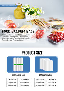 Bolsa de envasado de alimentos PA impresa personalizada Bolsas de envasado al vacío para alimentos congelados Bolsa de congelador - Product Image 2