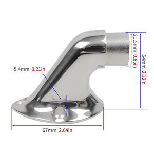 <span class=keywords><strong>Base</strong></span> di <span class=keywords><strong>stanchion</strong></span> 316 in acciaio inossidabile hardware marino - Product Image 6