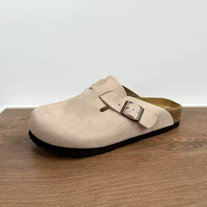 Colección de <span class=keywords><strong>Zuecos</strong></span> y Mules Birkenstocks <span class=keywords><strong>Boston</strong></span>: Parte Superior de Cuero Genuino, Plantilla de Corcho con Soporte de Arco Superior, Calzado Cómodo OEM - Product Image 5