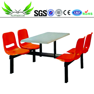 Venta al por mayor restaurante mesa de comedor escuela extender mesa de comedor y silla plegable con fibra de vidrio Banco plegable 4/6/8 asientos - Product Image 2