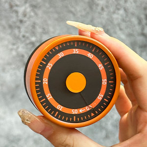 Mechanical Timer 60 Min Magnetic Round Kitchen Timer For Students Children - Product Image 4