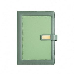 Wholesale Promotional Luxury Notebook <b>Journal</b> for Company Gift Custom Green Diary PU Leather Notepad Corporate Gift Set With Pen - Product Image 5