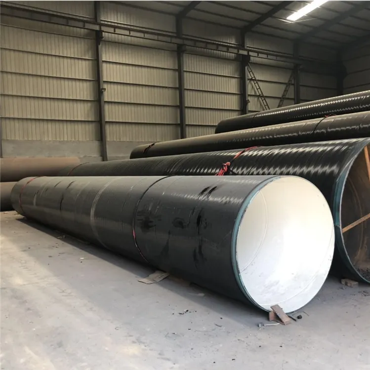 AWWA C200 Spiral Welded Carbon Steel Pipe 500mm Diameter round Section ERW SSAW Technique for anticorrosion water steel pipe