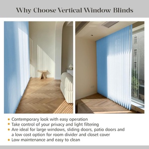 Produzione di Design personalizzato finestra oscurante tessuto verticale <span class=keywords><strong>stecche</strong></span> di regolazione persiane <span class=keywords><strong>per</strong></span> la casa - Product Image 4