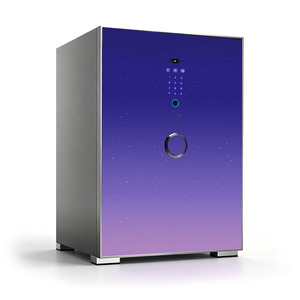 Caja Fuerte PROWAY de Alta Resistencia con Cerradura Electrónica de Huella Digital de 26 mm, Panel Acrílico Inteligente, Compartimento Oculto y Cuero Cosido <span class=keywords><strong>a</strong></span> Mano - Product Image 1