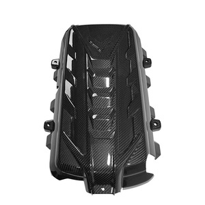 Pour Chevrolet <span class=keywords><strong>Corvette</strong></span> C8 2020-2024, capot moteur en fibre de carbone, accessoires de voiture, remplacement en carbone véritable - Product Image 5