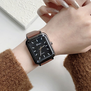 Fashionable <b>Watch</b> for Woman Square Dial Silicone Strap Charm Ladies Quartz <b>Watches</b> Gifts for Women - Product Image 2