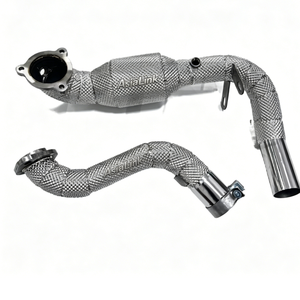 Sistema de Escape AsiaLink V177 W177 <span class=keywords><strong>A220</strong></span>/A250/A35 AMG / C118 CLA220/CLA250/CLA35 AMG, Tubo de Escape Individual de Acero Inoxidable - Product Image 1