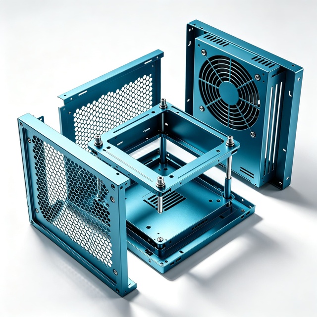 Custom Energy Storage Metal Enclosure for Telecom Base Station