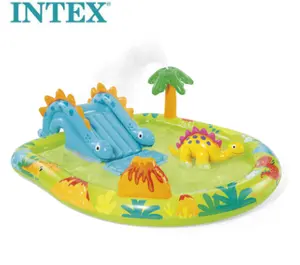 INTEX 57166 Надувной Динозавр Детский бассейн для дома детский бассейн водная горка