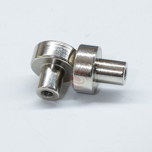 Aimant Permanent à base de terres rares avec socle rond à vis externe, disque magnétique en néodyme - Product Image 3