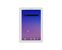 Pantalla de reserva de sala de reuniones de montaje en pared INSOVISION con barra de luz LED RJ45 tableta Android personalizada Poe de 10 pulgadas