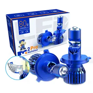 Ampoule de phare de moto MOTOLED H1 Hs1 H4 H6 H7 Ba20d P15d AC DC 12V 24V 48V 80V Phare pour moto - Product Image 1