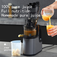 Grote diameter volautomatische multifunctionele huishoudelijke sapcentrifuge voor fruit, sojamelk en sapextractie, inclusief restproducten