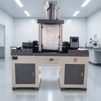 Machine d'essai de pliage de plaques d'acier à trois cylindres, haute précision, automatique