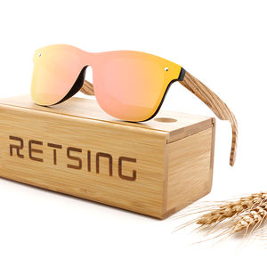 激安卸売 サングラス 格安 竹製サングラス <span class=keywords><strong>2026</strong></span> UV400 偏光 カスタム リムレスサングラス メンズ - Product Image 6