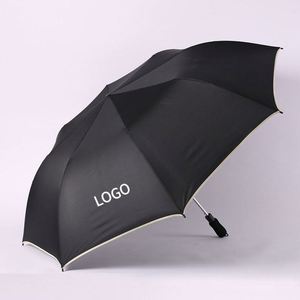 Factory Price <b>Large</b> Canopy Custom Golf <b>Umbrella</b> Dual Folding Waterproof Business <b>Umbrellas</b> with Logo for Branding Events - Product Image 4