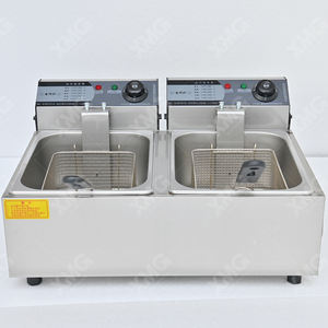 <span class=keywords><strong>Friteuse</strong></span> électrique commerciale <span class=keywords><strong>6</strong></span>+6L pour restaurants de restauration rapide, hôtels, magasins d'alimentation - pour usage domestique, frites, poulet frit - Product Image 2