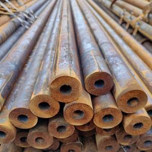 Tubo de hierro ERW Tubo de acero soldado de 6 metros Tubo de acero de carbono negro Erw redondo - Product Image 4