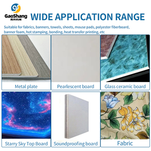 Lớn định dạng khí nén đôi trạm nhiệt máy ép UV phẳng máy in tự động thăng hoa máy cho in ấn - Product Image 5