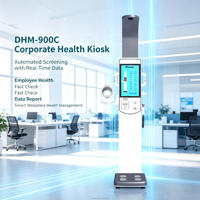 Básculas de Control de Salud DHM-900C para Medir Altura y Peso, para Control Periódico de Empleados y Registro de Salud de Trabajadores