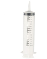 Jeringa de alimentación de pájaros para bebés de 150ml, jeringa de alimentación de codorniz para palomas y loros, herramienta de cría de animales