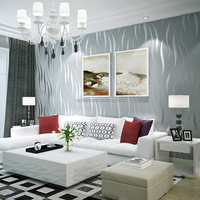 Papier peint de haute qualité, moderne, 3D, non tissé, pour salon, fond de télévision, papier peint mural