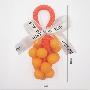 สบู่แฮนด์เมดหลากสีรูปทรงกลุ่มองุ่นแขวนบนเชือก - Product Image 4