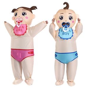 Disfraz Inflable de Bebé <span class=keywords><strong>para</strong></span> Fiestas, Celebraciones y Entretenimiento Divertido con un Diseño Hilariante - Product Image 1