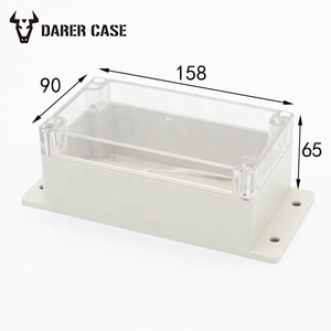 Caja de plástico transparente para proyectos, caja de conexiones impermeable, 158x90x65mm - Product Image 2