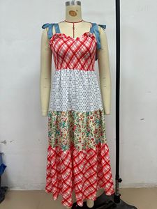 Robe Femme Nouveau Design Elégant Bohemian <span class=keywords><strong>Rhapsody</strong></span>: Robe Sundress à plusieurs niveaux Look élégant Taille Robes Sexy - Product Image 3