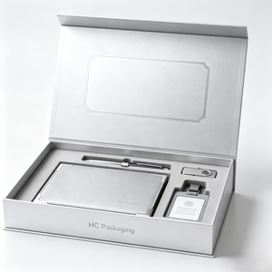 Coffrets cadeaux magnétiques personnalisés pour employés – Emballage d'entreprise avec logo sur mesure pour événements de bienvenue, récompenses et campagnes saisonnières - Product Image 1