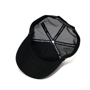 Casquette de baseball 5 panneaux avec logo personnalisé brodé en 3D et filet en corde - Product Image 5