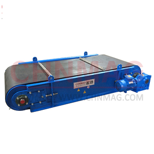 Over Belt <strong>Magnetic</strong> Separator - Ferrous Metal Iron Scrap Magnet Separator Removal Separation From Conveyor Material Stream - Product Image 1