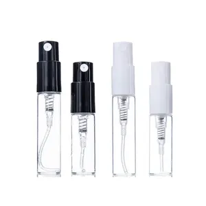 2Ml 3Ml Wegwerp Snap Op Spray Parfum Monsterflessen Draagbare Lege Helder Glas Parfum Tester Spray Verstuiver Flessen