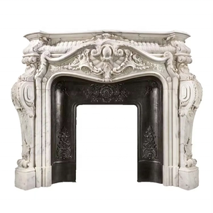 Pilar <span class=keywords><strong>de</strong></span> chimenea tallado <span class=keywords><strong>de</strong></span> mármol blanco Simple envolvente <span class=keywords><strong>de</strong></span> chimenea independiente interior para instalación <span class=keywords><strong>de</strong></span> piedra <span class=keywords><strong>de</strong></span> <span class=keywords><strong>chimeneas</strong></span> <span class=keywords><strong>de</strong></span> <span class=keywords><strong>madera</strong></span> - Product Image 5