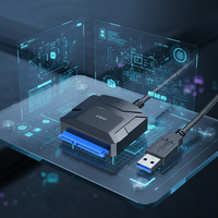 Cavo Adattatore Professionale SATA a USB 3.0 per Espansione SSD/Hard Drive da 2.5 / 3.5 Pollici - Vendita all'Ingrosso