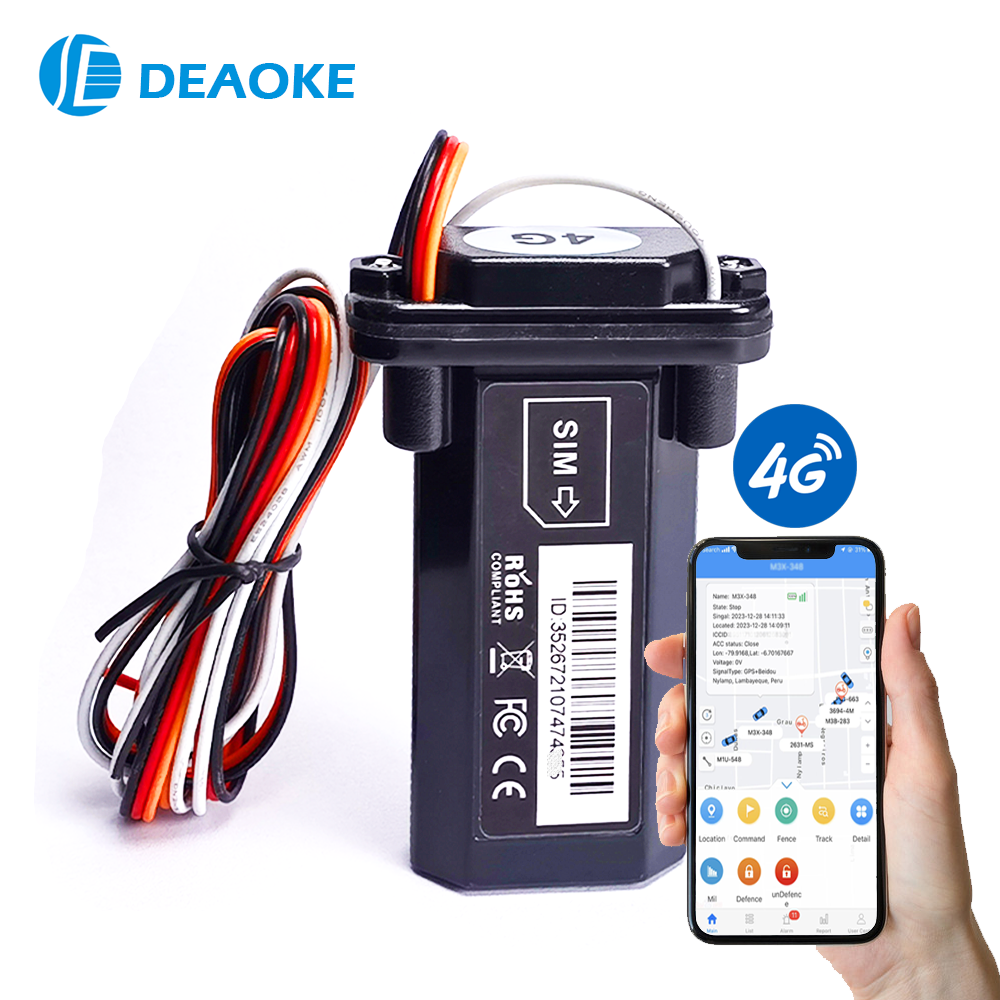 DEAOKE T12 4G GPS Tracker - Waterproof & Reliable Tracking