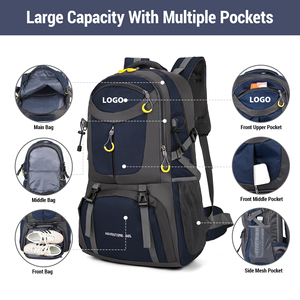 <span class=keywords><strong>Sac</strong></span> <span class=keywords><strong>à</strong></span> <span class=keywords><strong>dos</strong></span> personnalisé de voyage extérieur <span class=keywords><strong>randonnée</strong></span> <span class=keywords><strong>60l</strong></span> grande capacité léger loisirs alpinisme camping sport voyage <span class=keywords><strong>sac</strong></span> <span class=keywords><strong>à</strong></span> <span class=keywords><strong>dos</strong></span> - Product Image 4