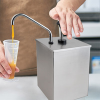 Stasiun Pompa Bumbu Dispenser Saus Selai Stainless Steel untuk Dapur