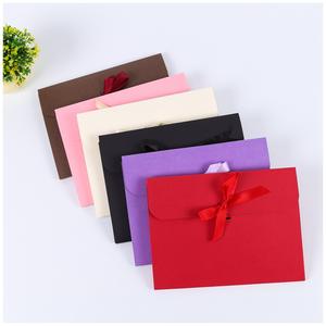 1000 PIÈCES QUANTITÉ MINIMALE DE COMMANDE <span class=keywords><strong>Pas</strong></span> <span class=keywords><strong>Cher</strong></span> Personnaliser Couleur Rouge Concepteur De Mariage Carte De Voeux avec Cadeau Portefeuille Enveloppe <span class=keywords><strong>Billet</strong></span> A4 Enveloppe - Product Image 6