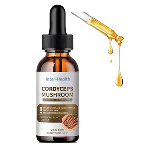 Ausreson OEM Ekstrak Jamur Cordyceps Sinensis Tetes Cair Kompleks Jamur Cordyceps untuk Energi dan Dukungan Kekebalan Tubuh - Product Image 1